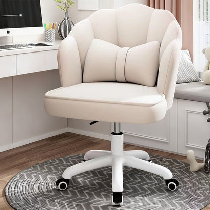 チェア　スタイリッシュ　モダン　かわいい　回転可能　昇降機能　肘掛け　背もたれ　チェアベース　キャスター付き　SNY-C074