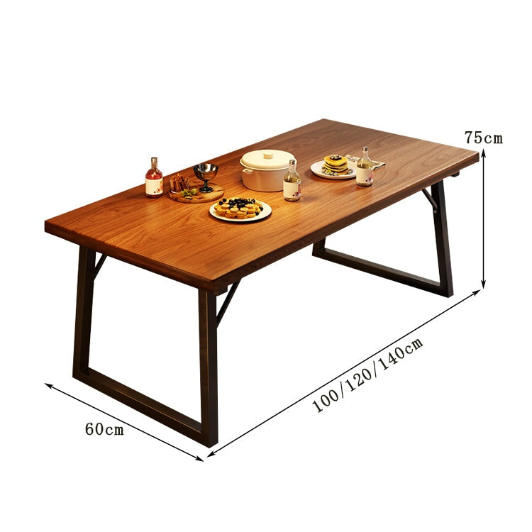 テーブル　ダイニングテーブル　ダイニング　食事　広い天板　厚み　丈夫　耐久性　炭素鋼フレーム　三角構造　安定性　木目調　温もり　上質　CZ-C018 chickagu