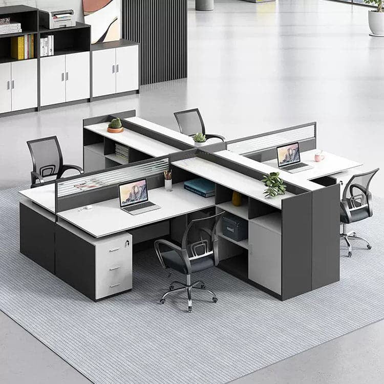 オフィスデスク 役員デスク 事務机  デスク 机  勉強机 学習デスク　トップパネル付き　配線孔付き　ロック付き      BGZ-404