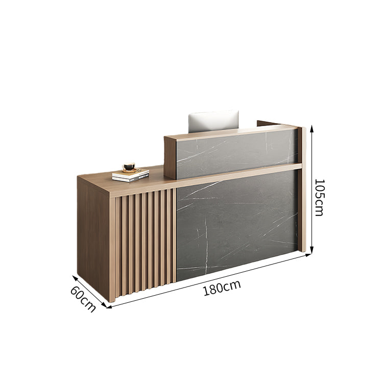 受付　カウンター　店舗用受付カウンター　オフィス受付　カウンター　レジカウンター　エコ素材　高級感　ホワイト　MBS-JDT-3001