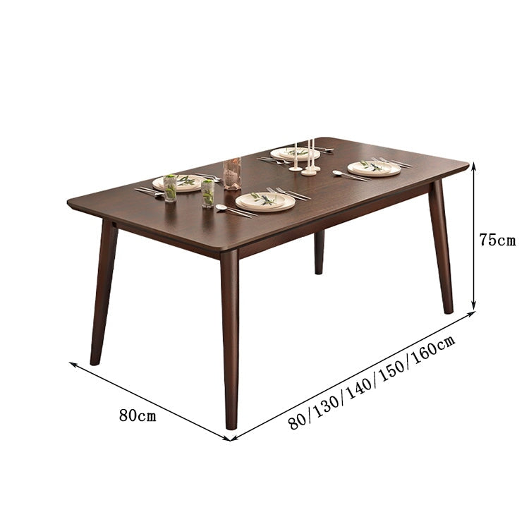 テーブル　ダイニング　ダイニングテーブル　食事用　天然木　横板　安定性　厚み　広い天板　角丸加工　丸み　木目調　落ち着き　シンプル　CZ-C016  chickagu