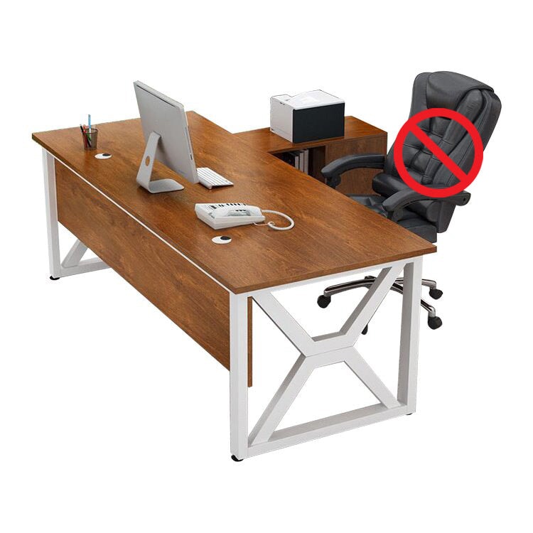 エグゼクティブデスク　社長机　オフィスデスク　つくえ　事務机　作業机　役員机 　炭素鋼    メラミン化粧板  LBZ-457