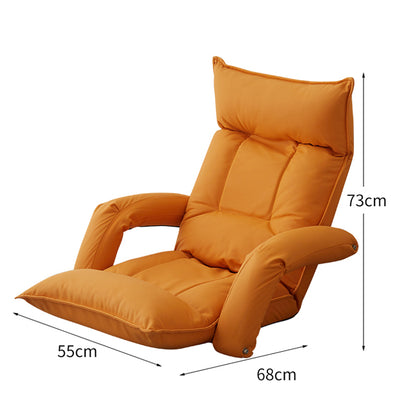 座椅子　ソファ　椅子　イス　人間工学　フィット感　リクライニング　首当て　連動式肘掛け　収納袋　チャック　取り外し可能　柔らか　快適　便利　SNSF-C128  chickagu