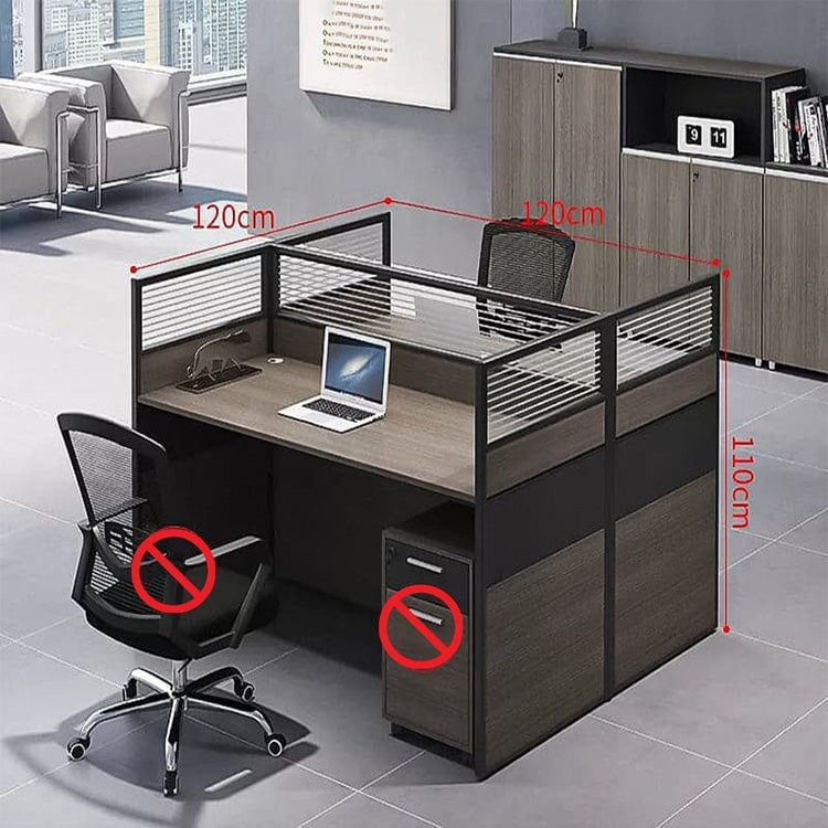 デスク　オフィスデスク　ワークデスク　高級感　トップパネル付き　配線孔付き　ロック付き  BGZ-405