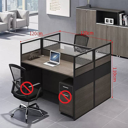 デスク　オフィスデスク　ワークデスク　高級感　トップパネル付き　配線孔付き　ロック付き  BGZ-405