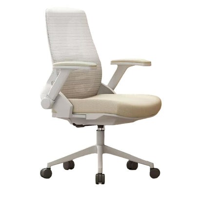 オフィスチェア　オフィス　チェア　昇降式アームレスト　人間工学　ヘッドレスト　高密度ウレタンフォーム　ナイロン製五本脚ベース　静音キャスター   BGY-480