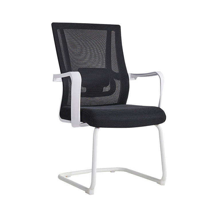 ワークチェア　チェア　人間工学　高反発ウレタンフォーム　アーチ型脚部　広いヘッドレスト　ナイロン構造　金属脚　落ち着いた　メッシュ素材　BGY-S093