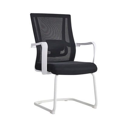 ワークチェア　チェア　人間工学　高反発ウレタンフォーム　アーチ型脚部　広いヘッドレスト　ナイロン構造　金属脚　落ち着いた　メッシュ素材　BGY-S093