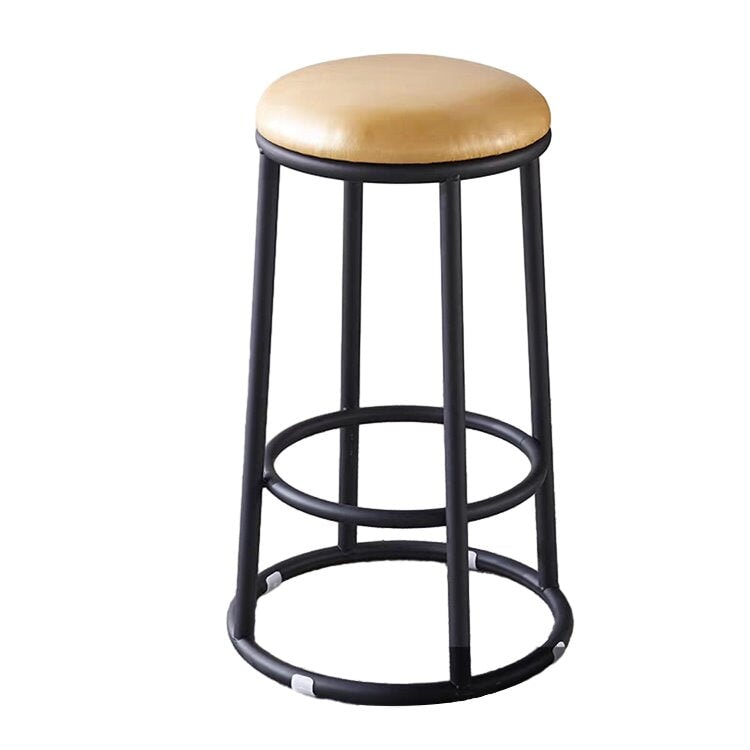 バーチェア　チェア　カウンターチェア　リビング　ダイニングチェア　シンプル  おしゃれ　スタッキング収納　レザー張り　 炭素鋼　脚キャップ　高密度ウレタンフォーム　シンプル   SNY-423