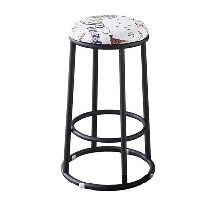 バーチェア　チェア　カウンターチェア　リビング　ダイニングチェア　シンプル  おしゃれ　スタッキング収納　レザー張り　 炭素鋼　脚キャップ　高密度ウレタンフォーム　シンプル   SNY-423