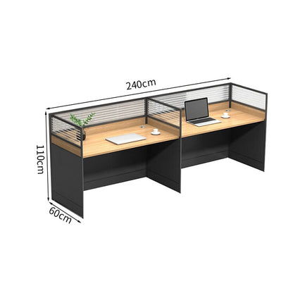 オフィスデスク　ワークデスク　パソコンデスク　事務用デスク　デスク　トップパネル　配線孔　ナチュラル　カスタマイズ可能　BGZ-229