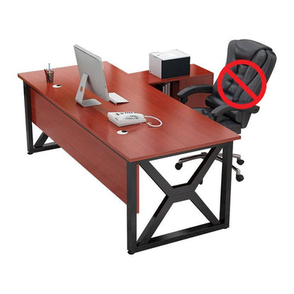 エグゼクティブデスク　社長机　オフィスデスク　つくえ　事務机　作業机　役員机 　炭素鋼    メラミン化粧板  LBZ-457