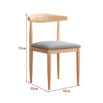 ダイニングテーブル　テーブル　ダイニングセット　食卓　スチールフレーム　ゆとり　三角構造　安定性　椅子　クッション付き　角丸加工　滑り止め　シンプル　簡素　CZ-C011　chickagu