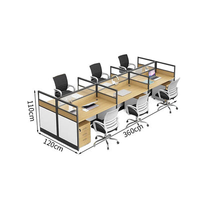 厚い板材　丈夫　チェスト　移動可能　配線穴キャップ　パーティション　デスク　オフィスデスク　事務所用　引き出し　錠付き　シンプル　機能的　ホワイト　ウォールナット　BGZ-006