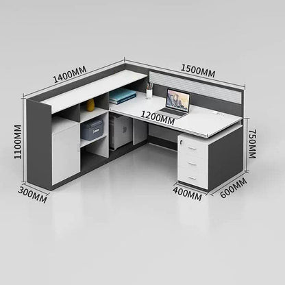 オフィスデスク 役員デスク 事務机  デスク 机  勉強机 学習デスク　トップパネル付き　配線孔付き　ロック付き      BGZ-404