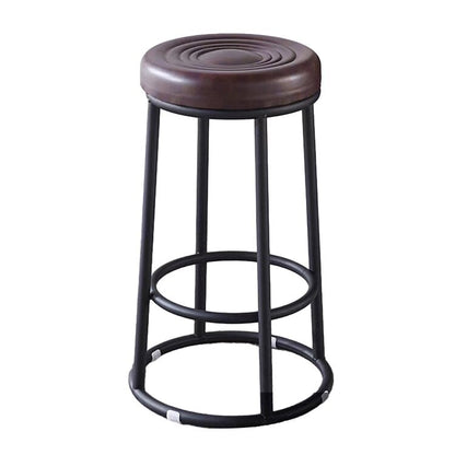 バーチェア　チェア　カウンターチェア　リビング　ダイニングチェア　シンプル  おしゃれ　スタッキング収納　レザー張り　 炭素鋼　脚キャップ　高密度ウレタンフォーム　シンプル   SNY-423