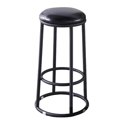 バーチェア　チェア　カウンターチェア　リビング　ダイニングチェア　シンプル  おしゃれ　スタッキング収納　レザー張り　 炭素鋼　脚キャップ　高密度ウレタンフォーム　シンプル   SNY-423