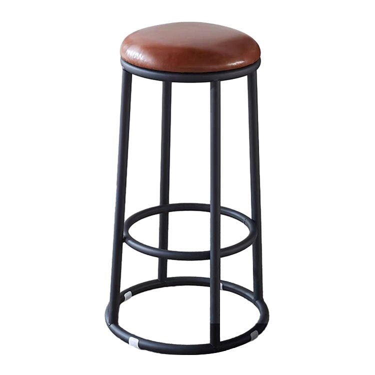 バーチェア　チェア　カウンターチェア　リビング　ダイニングチェア　シンプル  おしゃれ　スタッキング収納　レザー張り　 炭素鋼　脚キャップ　高密度ウレタンフォーム　シンプル   SNY-423