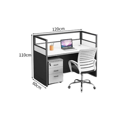 厚い板材　丈夫　チェスト　移動可能　配線穴キャップ　パーティション　デスク　オフィスデスク　事務所用　引き出し　錠付き　シンプル　機能的　ホワイト　ウォールナット　BGZ-006