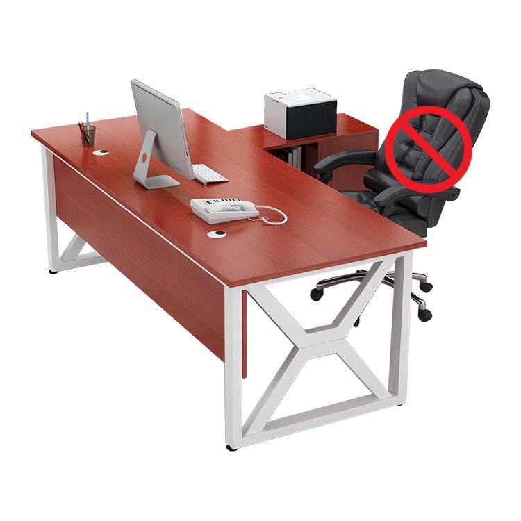 エグゼクティブデスク　社長机　オフィスデスク　つくえ　事務机　作業机　役員机 　炭素鋼    メラミン化粧板  LBZ-457