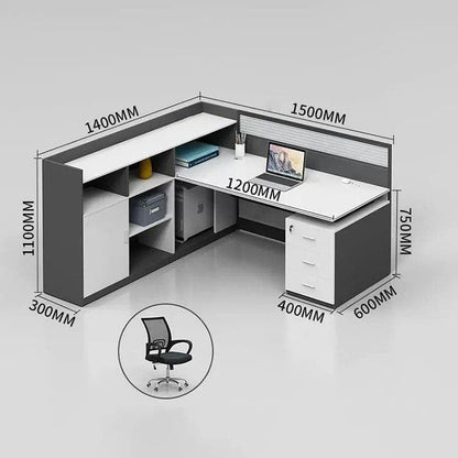 オフィスデスク 役員デスク 事務机  デスク 机  勉強机 学習デスク　トップパネル付き　配線孔付き　ロック付き      BGZ-404