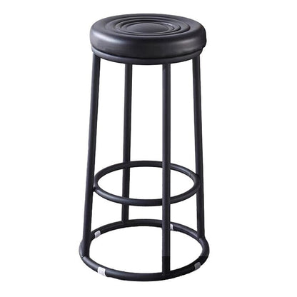 バーチェア　チェア　カウンターチェア　リビング　ダイニングチェア　シンプル  おしゃれ　スタッキング収納　レザー張り　 炭素鋼　脚キャップ　高密度ウレタンフォーム　シンプル   SNY-423