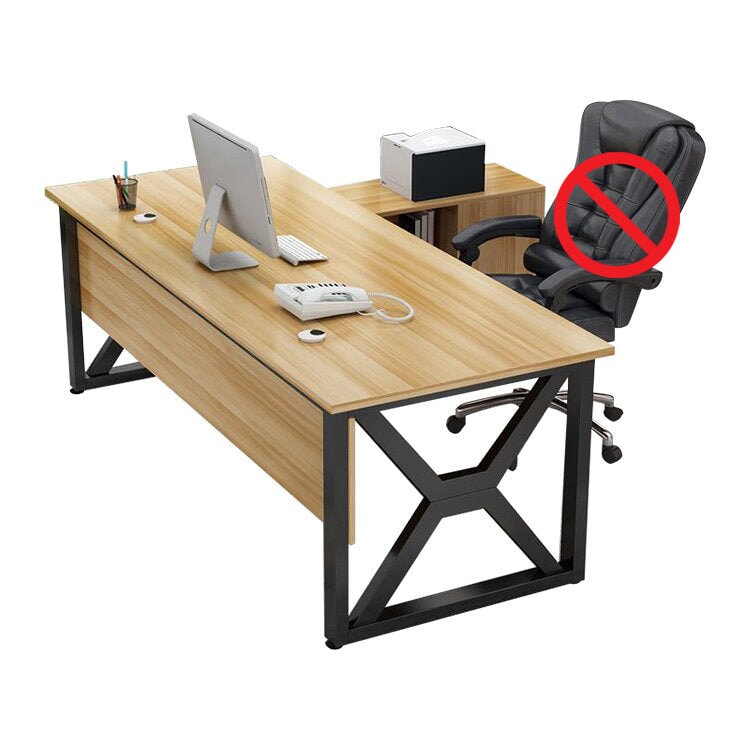 エグゼクティブデスク　社長机　オフィスデスク　つくえ　事務机　作業机　役員机 　炭素鋼    メラミン化粧板  LBZ-457