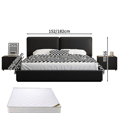 跳ね上げベッド　収納付きベッド　ベッド下収納　ダブルベッド　ベッド　二人用　自宅用　ウレタンフォーム　天然木　ブラクラ　カスタマイズ可能　BED-S026　