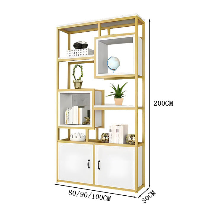 収納棚　オフィスシェルフ　リビングシェルフ　本棚　メラミン化粧板　分類収納　カスタマイズ可能　扉付き収納　SNG-C040