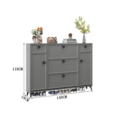 シューズボックス　コンパクト　デッドスペース活用　縦型収納　大容量　分類　分類収納　可動棚板　ファッション　XG-C024