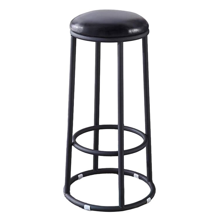 バーチェア　チェア　カウンターチェア　リビング　ダイニングチェア　シンプル  おしゃれ　スタッキング収納　レザー張り　 炭素鋼　脚キャップ　高密度ウレタンフォーム　シンプル   SNY-423