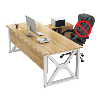 エグゼクティブデスク　社長机　オフィスデスク　つくえ　事務机　作業机　役員机 　炭素鋼    メラミン化粧板  LBZ-457