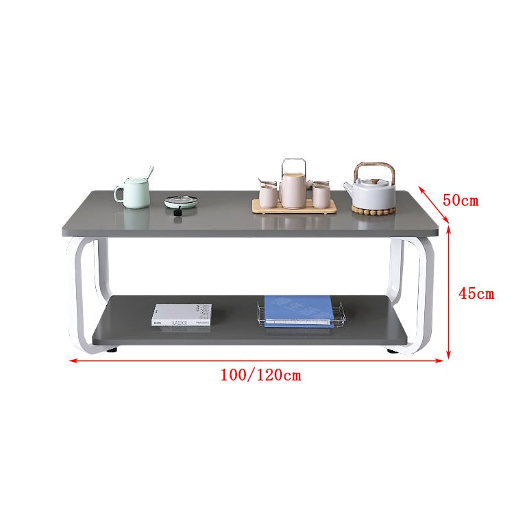 センターテーブル　テーブル　応接用　リビング　スチールフレーム　耐久性　焼付塗装　滑り止め　角丸加工　シンプル　モダン　落ち着き　シンプル　グレー　 カスタマイズ可能　SNZ-C027