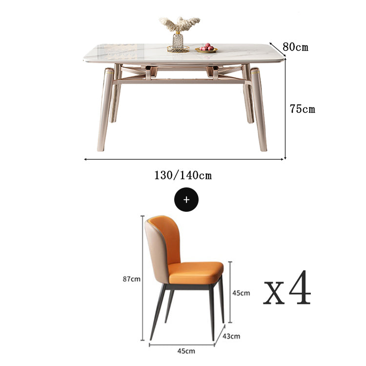 ダイニングテーブル　テーブル　チェア　セット　食事用　焼結石天板　ツヤ出し　バタフライデザイン　角丸加工　頑丈　耐久性　おしゃれ　モダン　上質　CZ-C028  chickagu