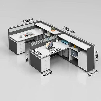 オフィスデスク 役員デスク 事務机  デスク 机  勉強机 学習デスク　トップパネル付き　配線孔付き　ロック付き      BGZ-404