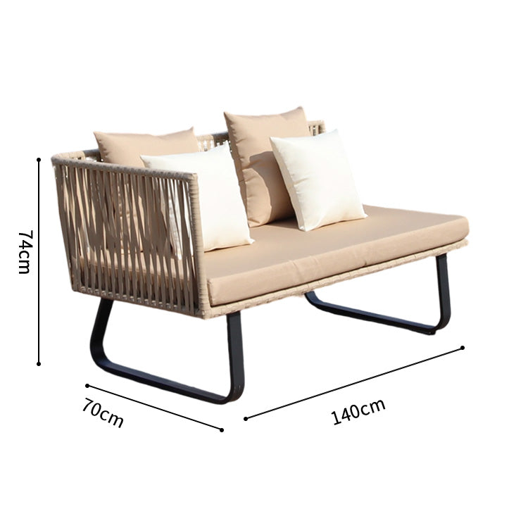 ガーデンソファ　ガーデンテーブル　屋外家具　籐風家具　ラタン風家具　人工ラタン　高密度ウレタンフォーム　PEラタン　カスタマイズ可能　 