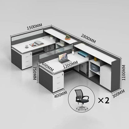 オフィスデスク 役員デスク 事務机  デスク 机  勉強机 学習デスク　トップパネル付き　配線孔付き　ロック付き      BGZ-404