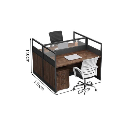 厚い板材　丈夫　チェスト　移動可能　配線穴キャップ　パーティション　デスク　オフィスデスク　事務所用　引き出し　錠付き　シンプル　機能的　ホワイト　ウォールナット　BGZ-006