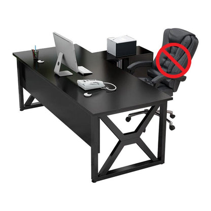 エグゼクティブデスク　社長机　オフィスデスク　つくえ　事務机　作業机　役員机 　炭素鋼    メラミン化粧板  LBZ-457