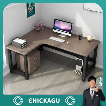 オフィスデスク　事務机　事務用デスク　パソコンデスク　ワークデスク　デスク　配線穴　サイドキャビネット　木目調　BGZ-120