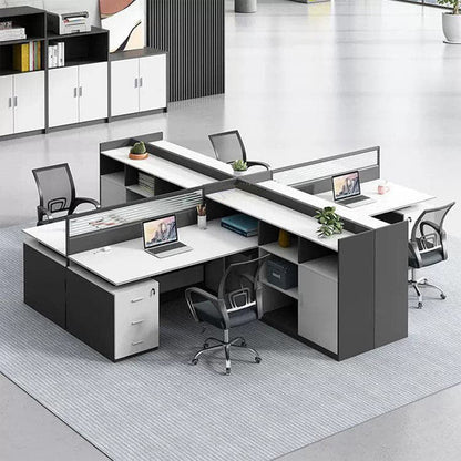 オフィスデスク 役員デスク 事務机  デスク 机  勉強机 学習デスク　トップパネル付き　配線孔付き　ロック付き      BGZ-404