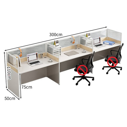 パーティション　プライバシー配慮　配線孔　広い天板　エコ板材　耐久性　ゆとり　オフィスデスク　デスク　シンプル　モダン　シック　カスタマイズ可能　BGZ-C099