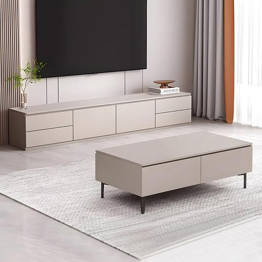 エコ板材　耐久性　Ｒ仕上げ　配線孔　巾木よけ　引き出し　扉付き収納　大容量　可動棚板　テレビボード　ＴＶボード　テレビ台　シンプル　機能的　落ち着き　DSG-C043