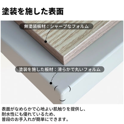 伸縮　回転　引き出し　多段式　大容量　エコ板材　頑丈　焼付塗装　ドレッサー　キャビネット　デスク　多目的　洗練　カスタマイズ可能　HZT-C034