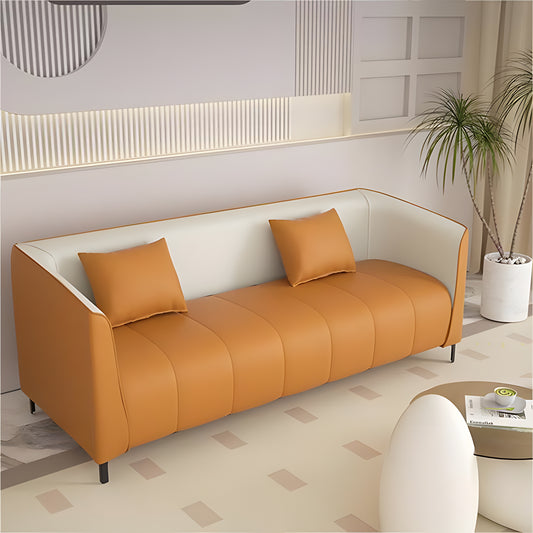 キズ防止合成皮革 スリット 人間工学 フィット感 高反発ウレタン ラテックス 弾力性 柔らか ソファ 応接ソファ 快適 心地よい シック JDSF-C014