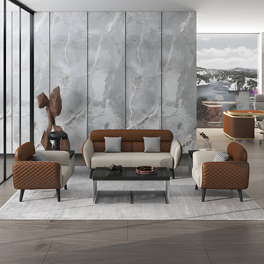 人間工学 フィット感 天然木フレーム 高密度ウレタン 弾力性 合成皮革 ダイヤステッチ ソファ 応接ソファ 落ち着き 上質 快適 カスタマイズ可能 JDSF-C077