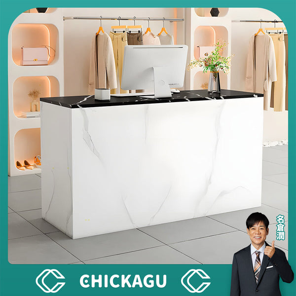 【専用】受付台 アイリスチトセ 受付台 無人用カウンター 受付カウンター 幅87cm CIF