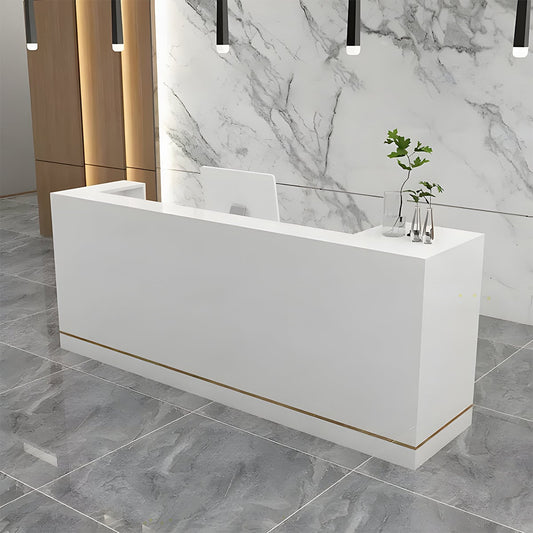 収納棚 オープン式 引き出し 錠付き キーボードトレイ エッジ加工 受付カウンター カウンター 受付台 仕切り板 耐久性 シンプル 洗練 機能的 カスタマイズ可能 JDT-A406 chickagu