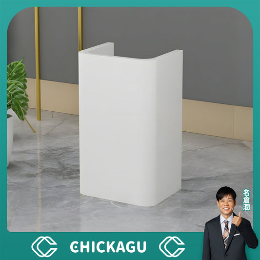 プライバシー配慮　Ｒ仕上げ　収納　大容量　シンプル　引き出し　扉付き　受付カウンター　受付台　レジ台　洗練　シンプル　ホワイト　カスタマイズ可能　JDT-C032　chickagu