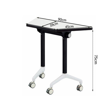 会議用テーブル　テーブル　会議用　折りたたみ　組み合わせ　キャスター　合金製　角丸　シンプル　カスタマイズ可能　HYZ-C085